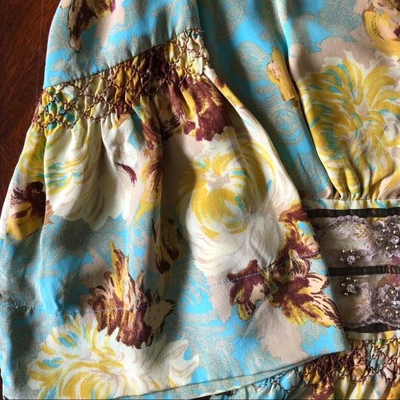 Plenty Smocked Waist Blouse - Picture 4 of 6